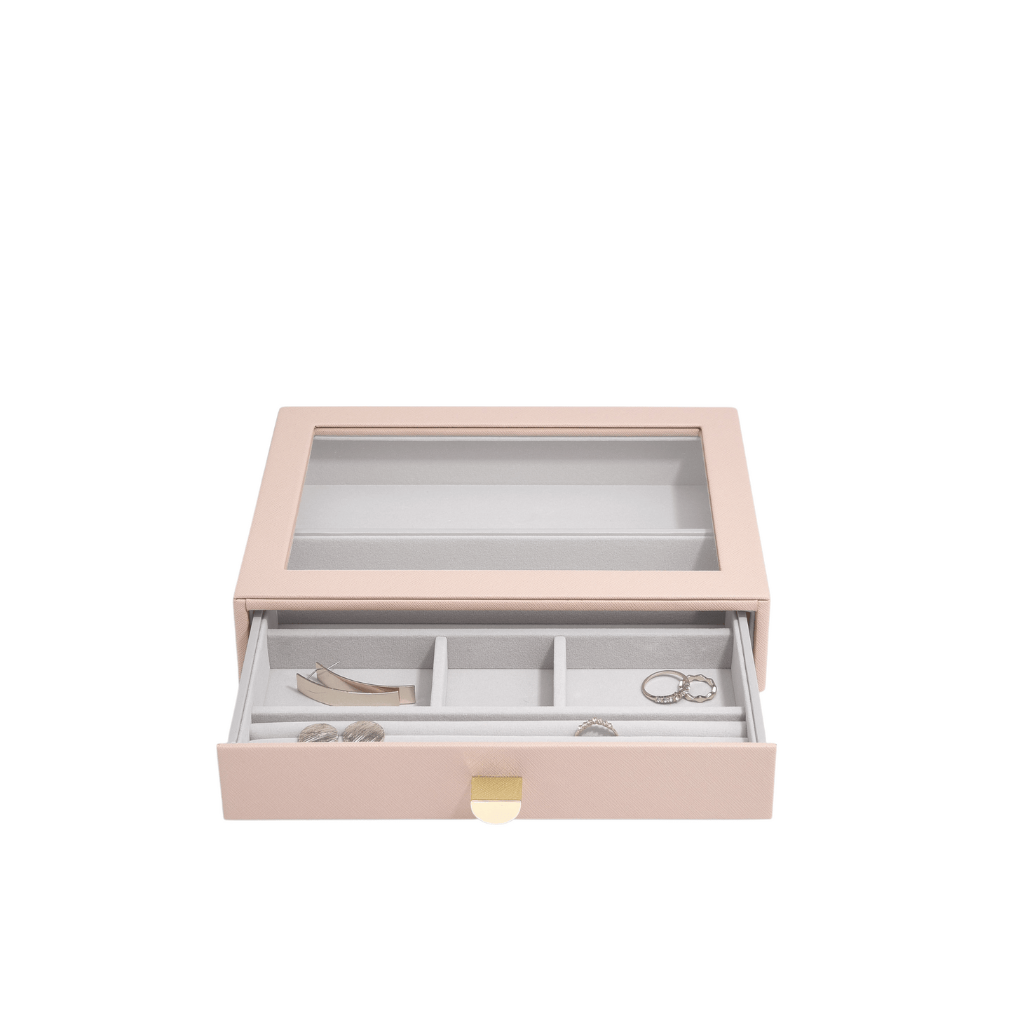 Classic Drawer 3-Set / Blush Pink & Grey