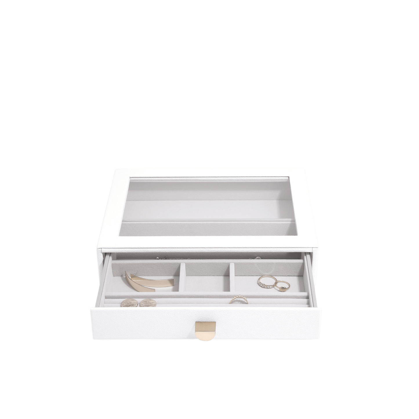 Classic Drawer 3-Set / Pebble White & Grey